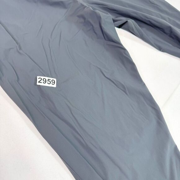 Lululemon Surge Athletic Jogger Mens Medium Gray Zippered Hem Pull-on Fitness - Picture 10 of 10